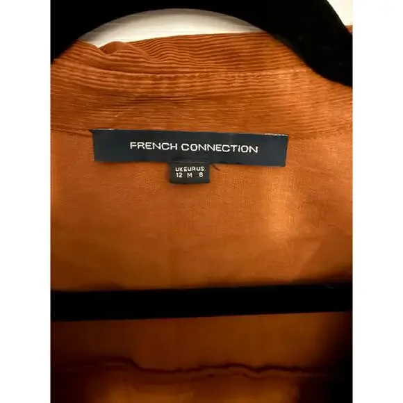 Brown Dress By French Connection Size 8 - Picture 2 of 6